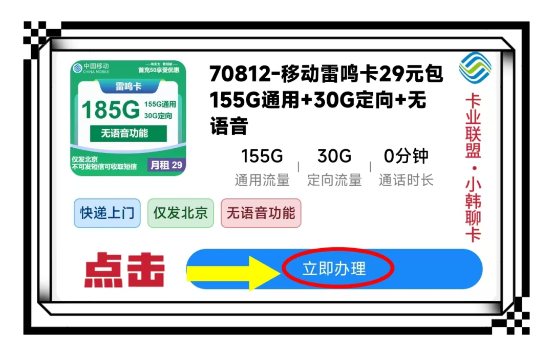 图片[3]-2025年移动流量卡实测解析：160G-235G流量月租29元，哪些套餐值得关注？-卡业联盟营业厅