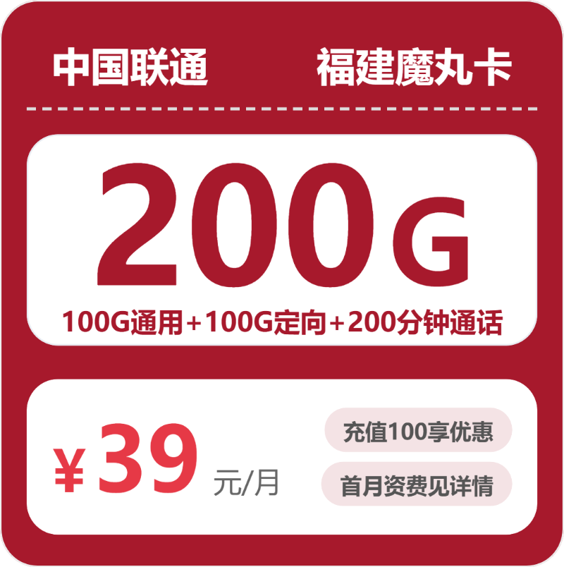 56250-联通福建魔丸卡封面图